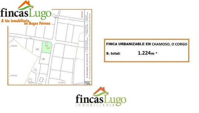 Terreno residencial en Venta en O Corgo