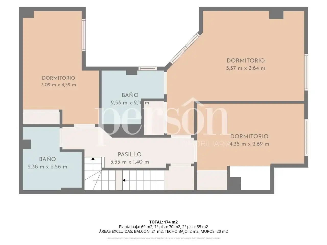 Dúplex en venda en Mislata amb Aire condicionat, Parquet i Terrassa