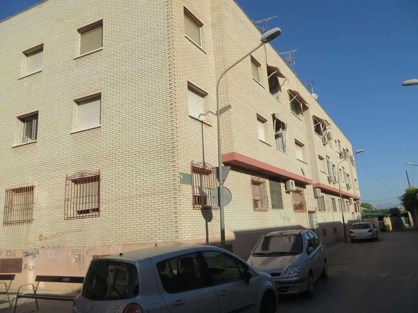 Vista exterior de Pis en venda en Murcia