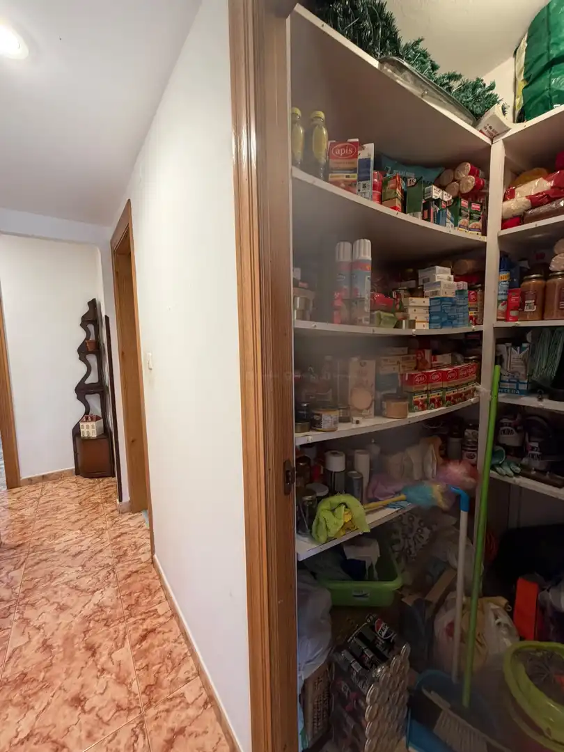 Kitchen of Flat for sale in Gijón   with Heating and Parquet flooring