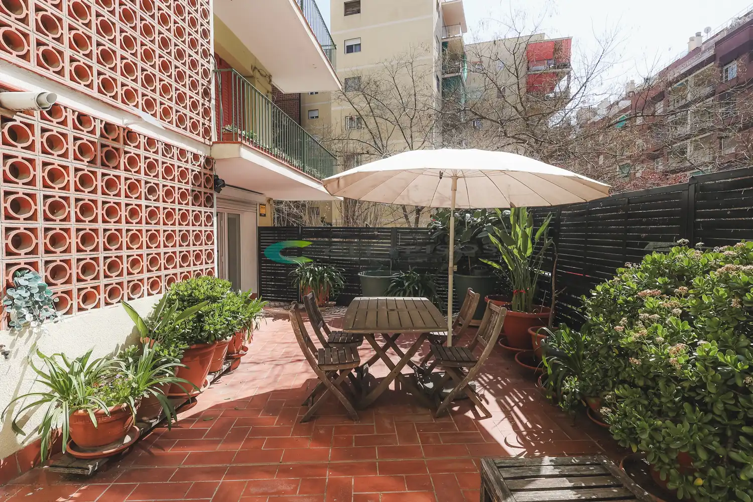Terrace of Flat for sale in Barcelona  with Air Conditioner, Heating and Parquet flooring