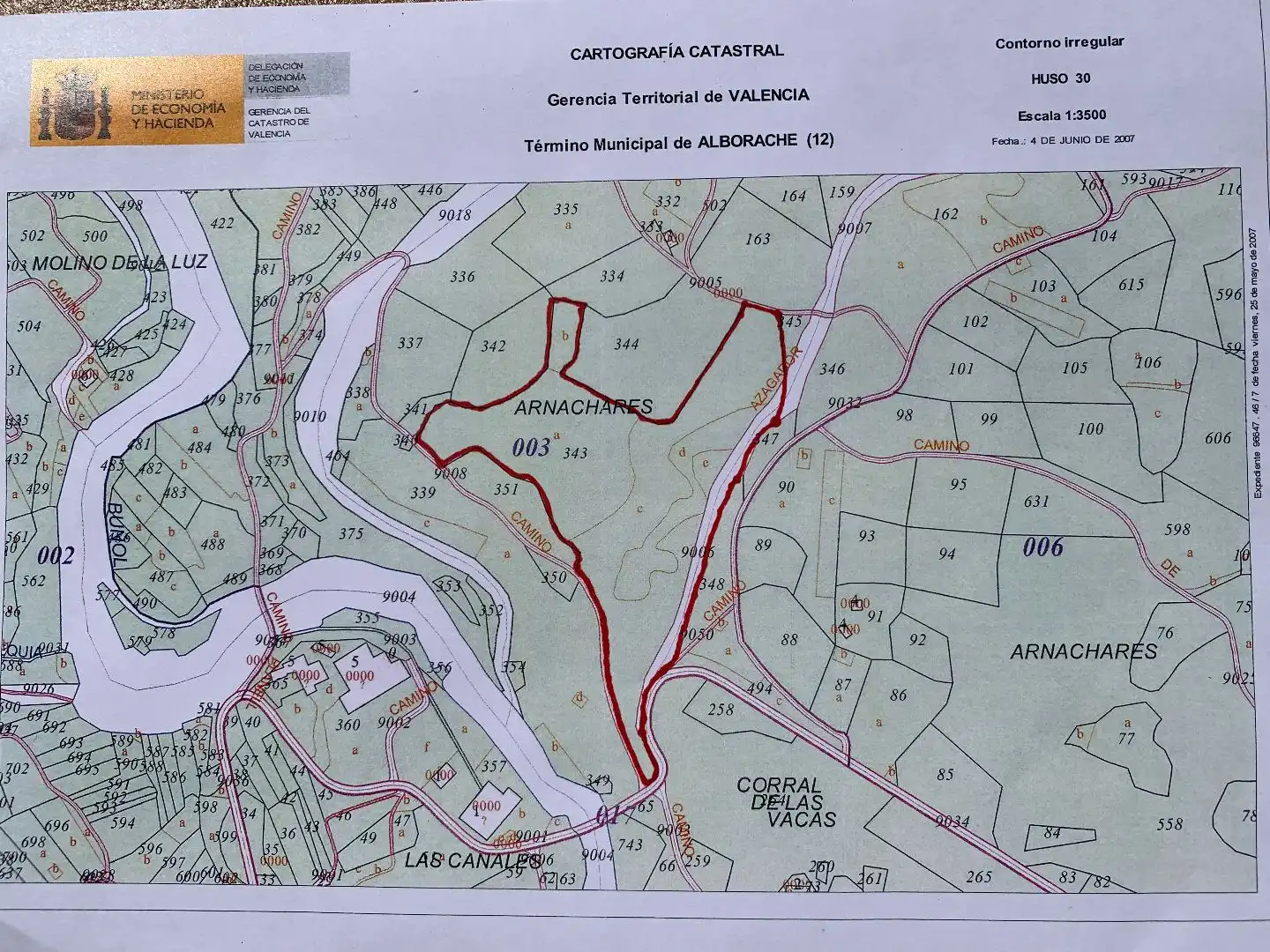 Rustikales Grundstück zum Verkauf in Diseminado P003 357, imagen 3