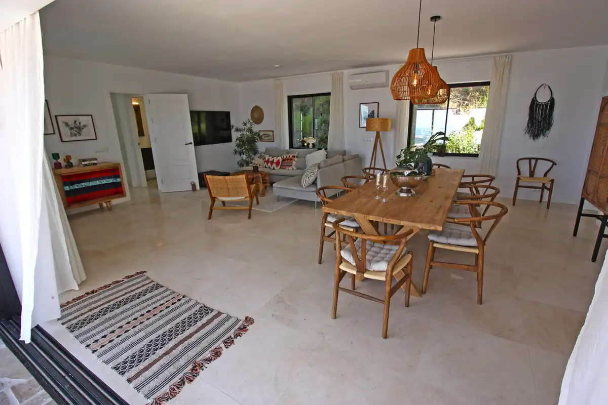 Comedor de Casa o chalet en venta en Benalmádena con Aire acondicionado, Calefacción y Jardín privado