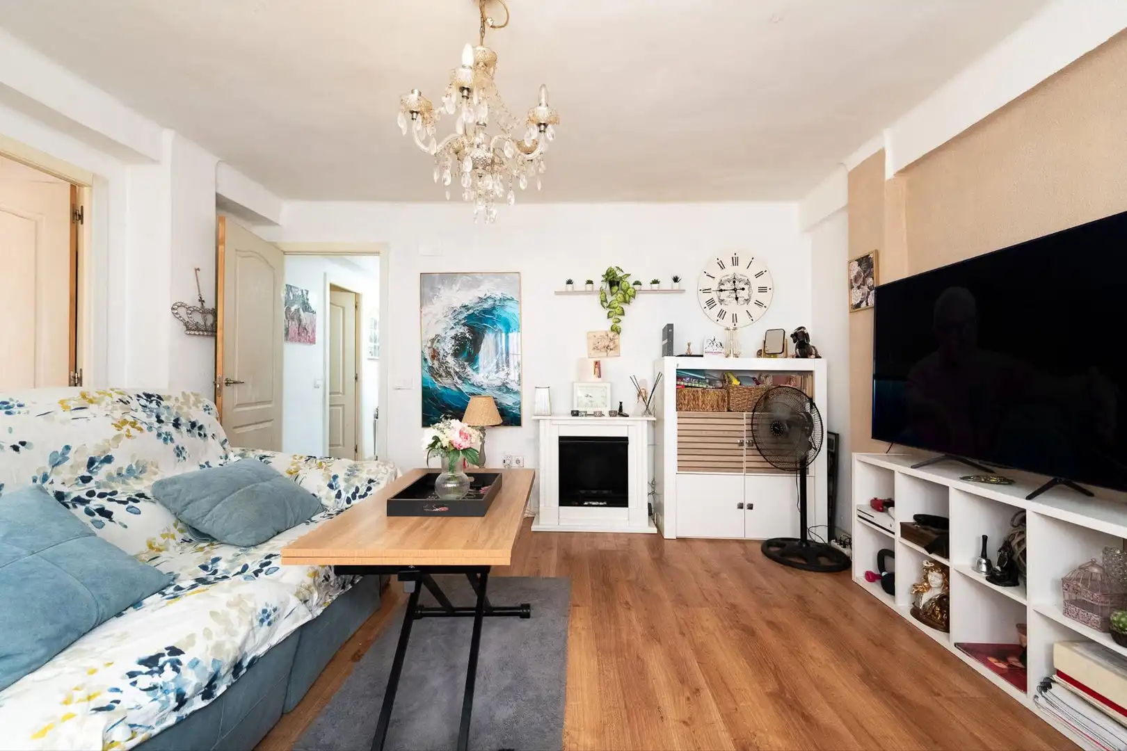 Sala de estar de Piso en venta en Málaga
