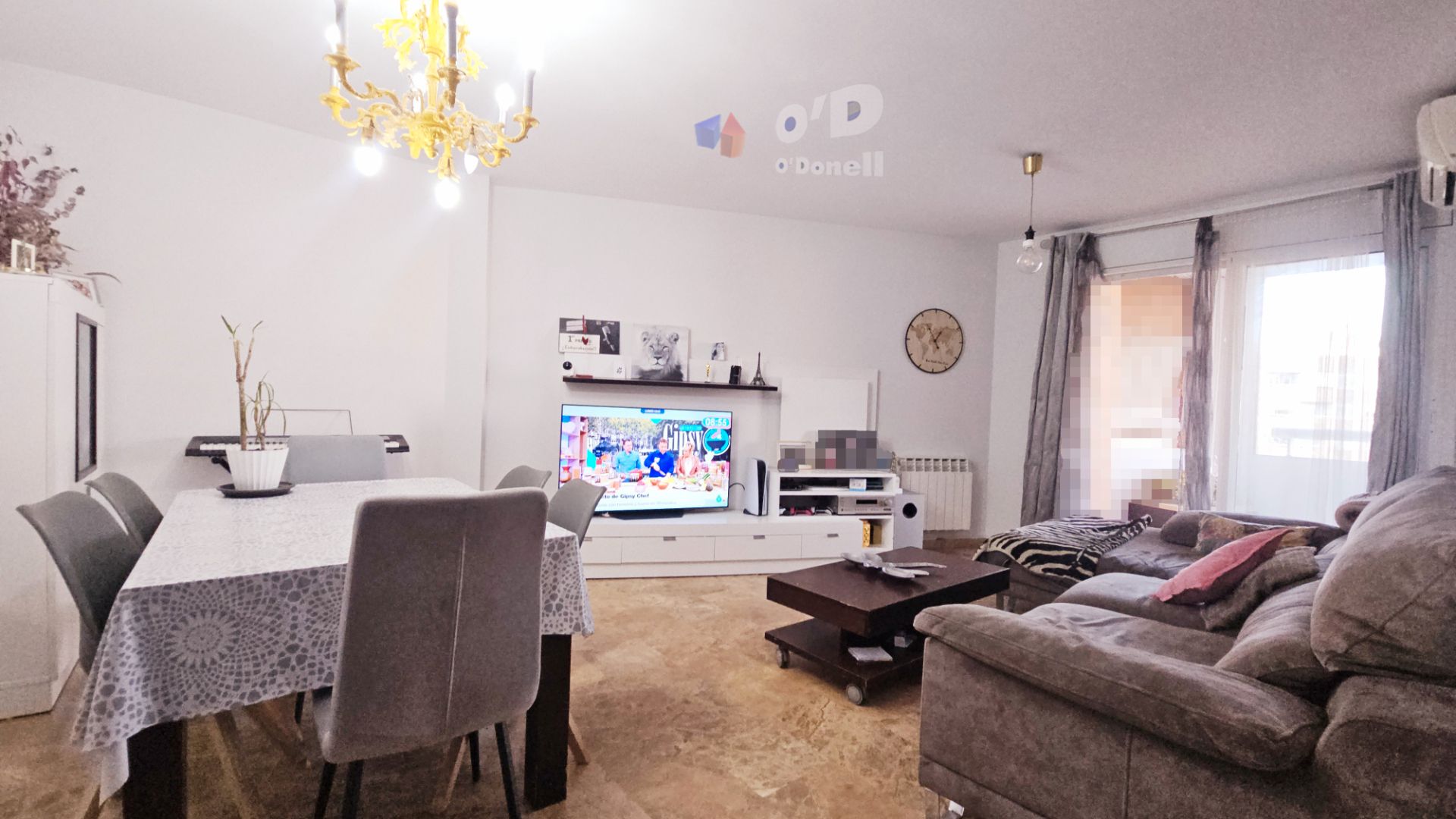 Living room of Flat for sale in Sant Boi de Llobregat  with Air Conditioner, Heating and Terrace