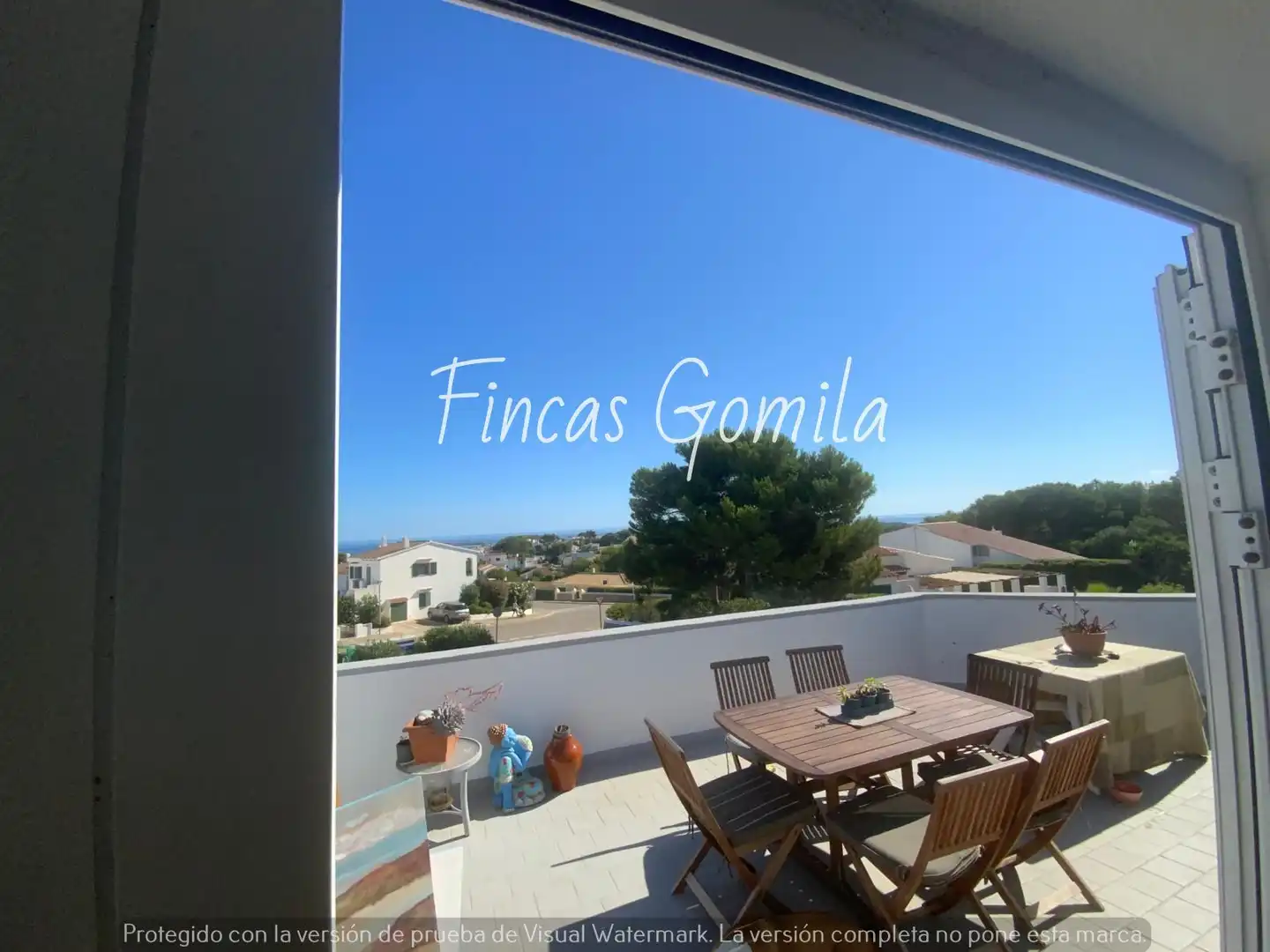 Terraza de Local en venta en Es Mercadal con Aire acondicionado