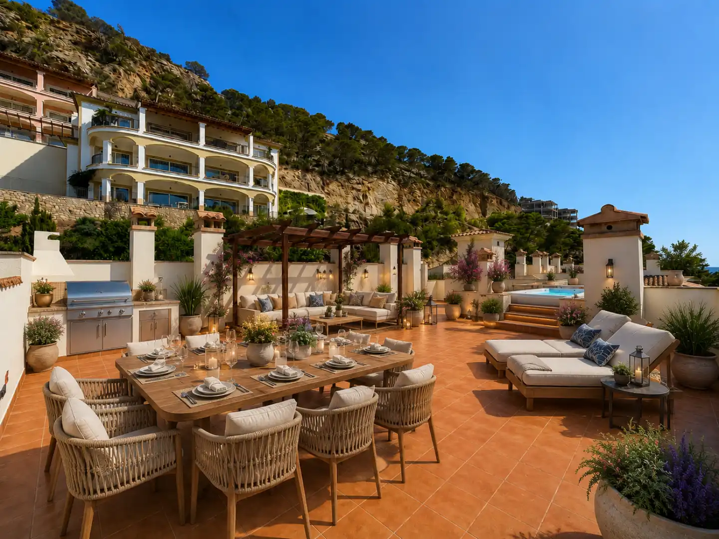 Terraza de Piso en venta en Andratx con Aire acondicionado, Calefacción y Jardín privado