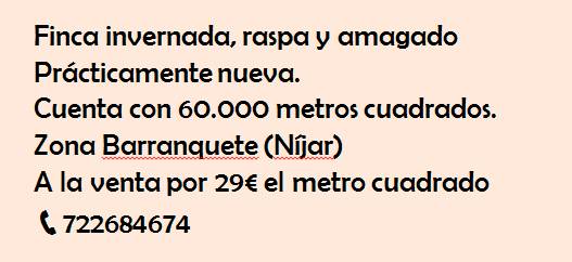 Terreno en Venta en Pozo de los Frailes - Presillas - Albaricoques