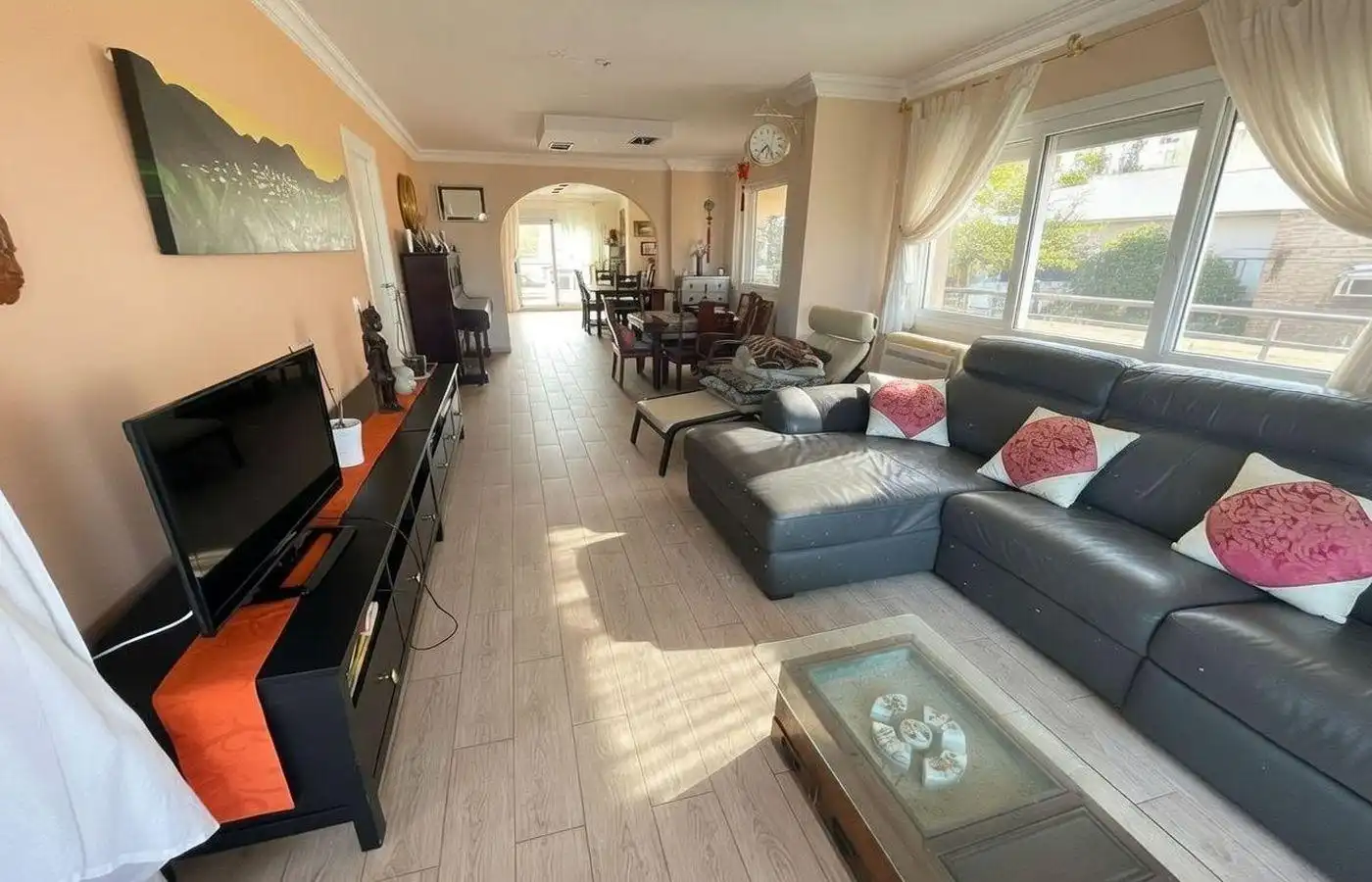 Living room of Attic for sale in La Ràpita  with Heating, Terrace and Storage room