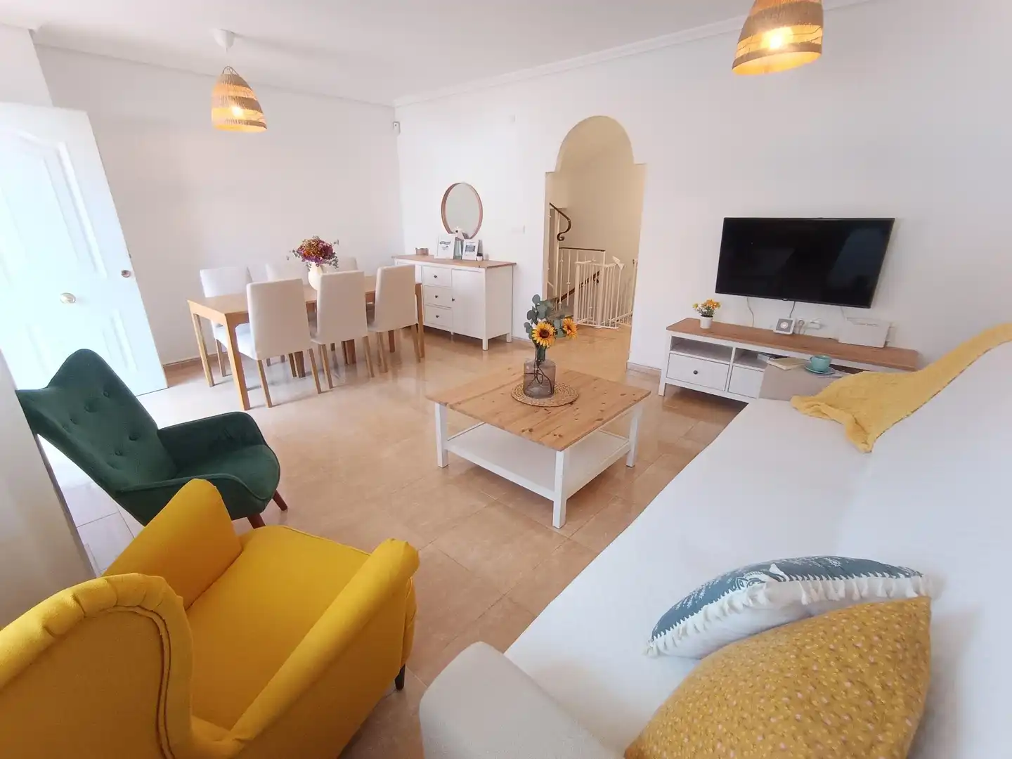 Living room of Detached homes for sale in Molina de Segura  with Air Conditioner, Heating and Terrace
