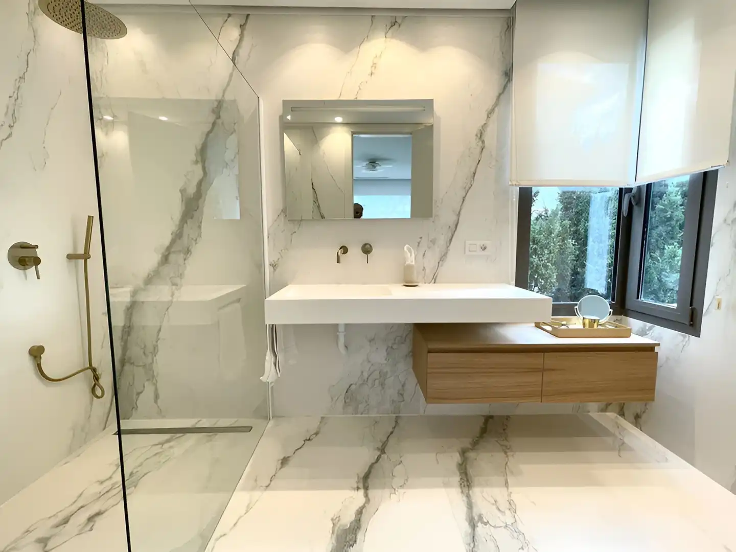 Bathroom of Houses for sale in Marbella  with Air Conditioner, Private garden and Terrace
