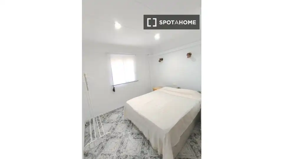 Habitación de Piso de alquiler en Sueca con Aire acondicionado, Calefacción y Amueblado