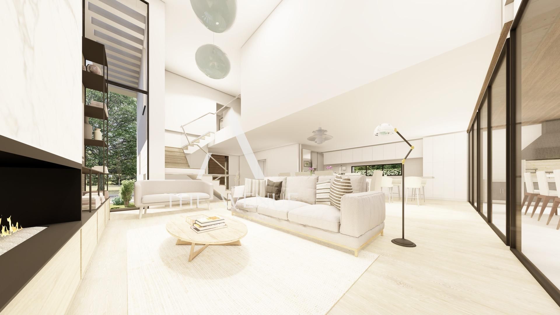 Sala de estar de Casa o chalet en venta en Villaviciosa de Odón con Aire acondicionado, Calefacción y Jardín privado