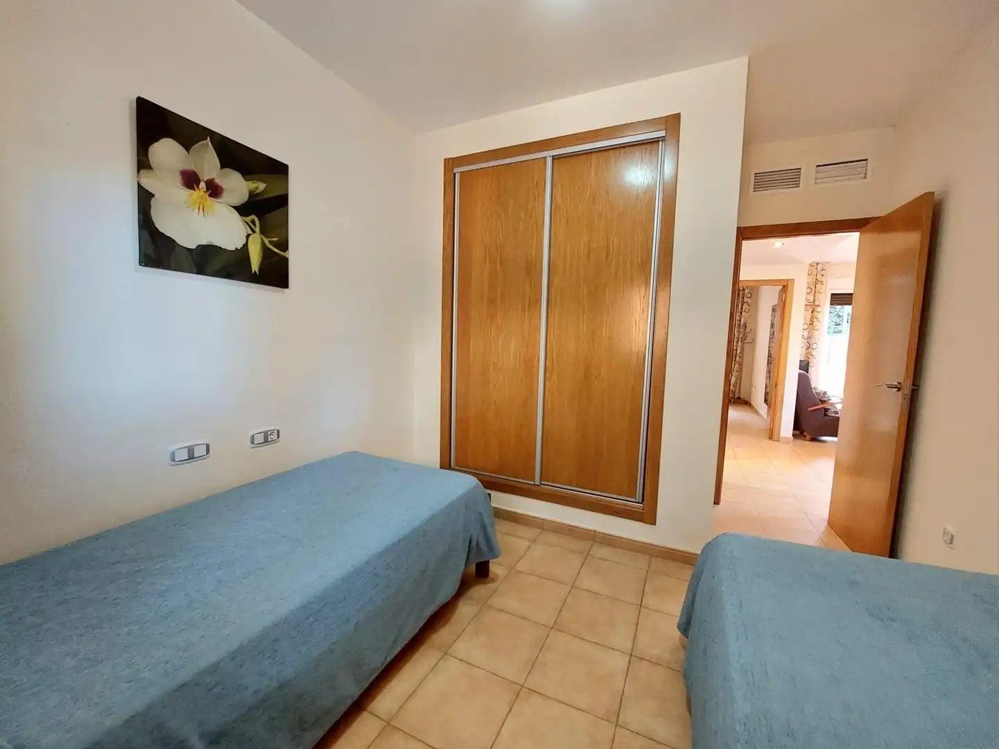 Habitación de Apartamento en venta en Águilas con Aire acondicionado, Calefacción y Jardín privado