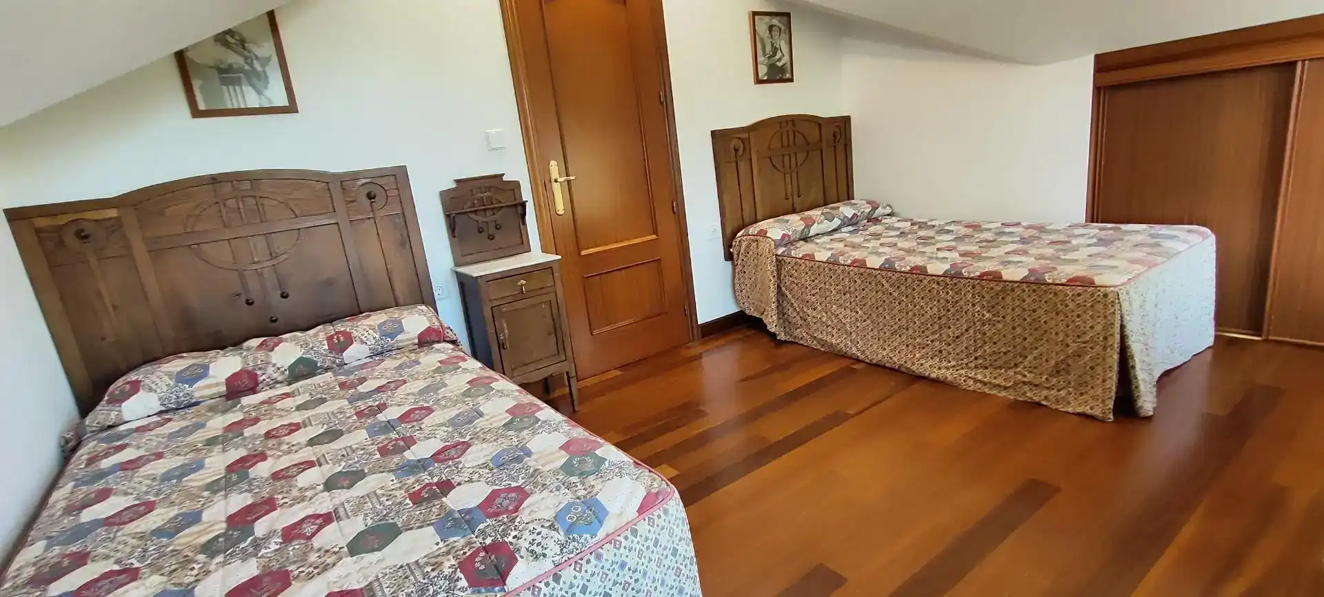 Dormitori de Àtic de lloguer en Liendo amb Parquet, Moblat i Rentadora