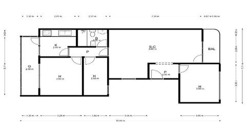 Foto 2 de Apartament en venda a Cerdanyola Nord, Mataró