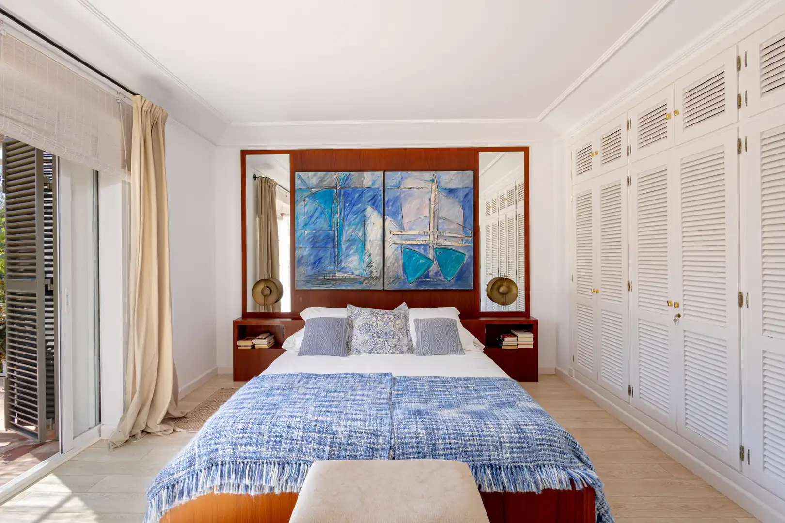 Habitación de Casa o chalet de alquiler en Estepona con Jardín privado, Terraza y Piscina