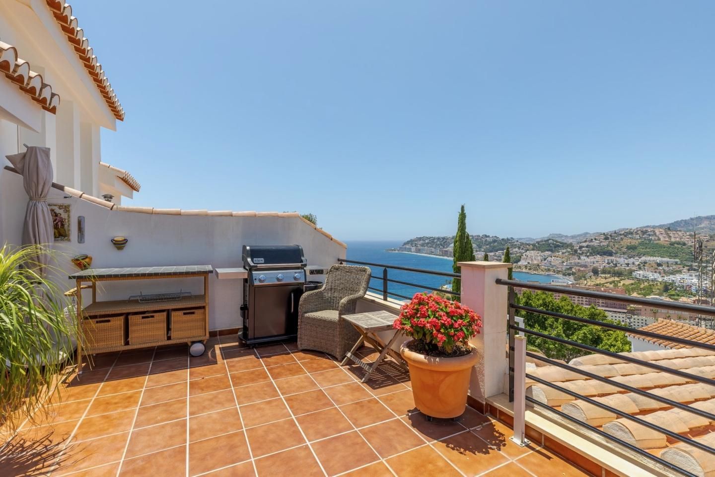 Terraza de Casa adosada en venta en Almuñécar con Aire acondicionado, Terraza y Amueblado