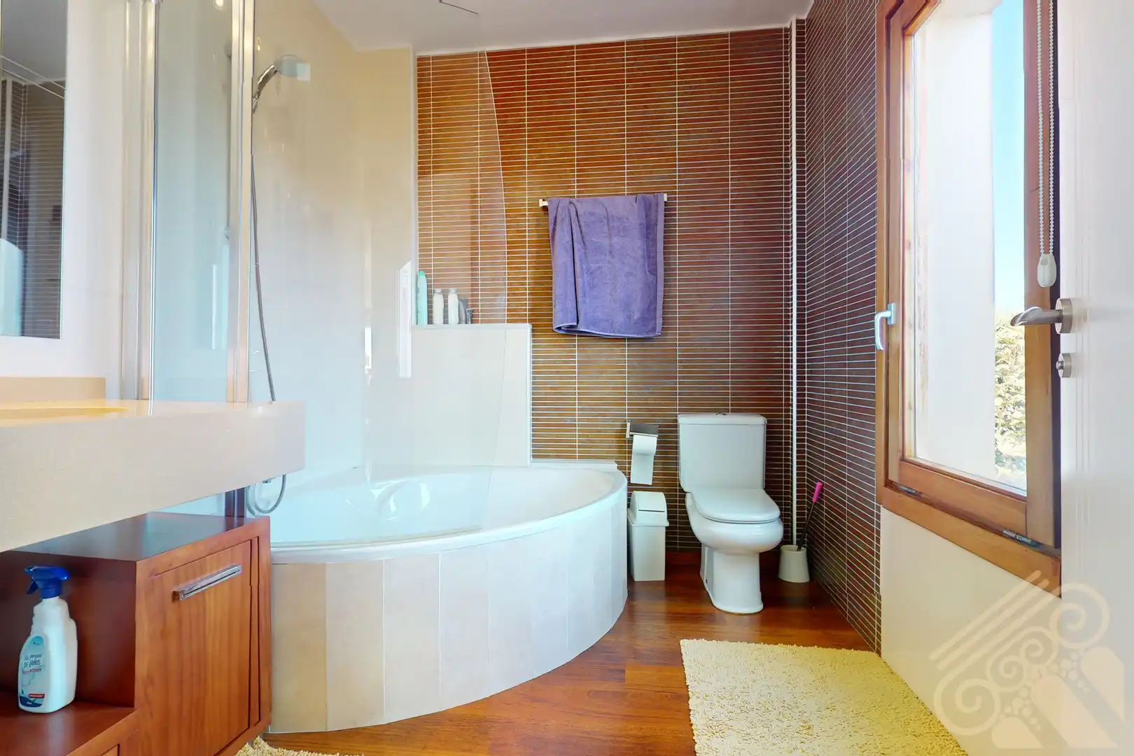 Baño de Casa o chalet en venta en Mojácar con Aire acondicionado, Jardín privado y Parquet