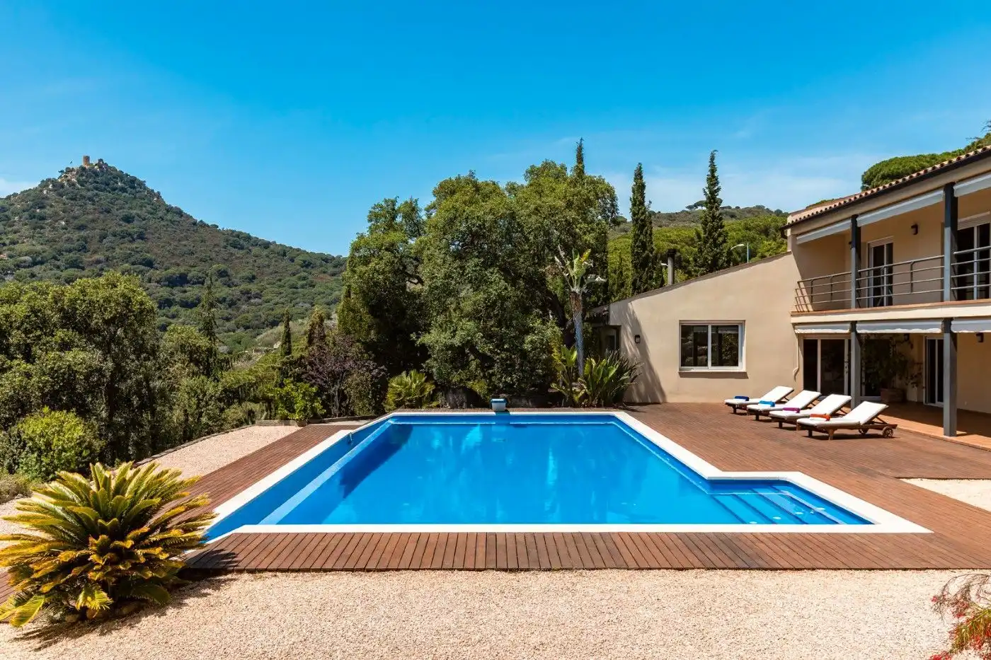 Piscina de Casa o xalet en venda en Cabrera de Mar amb Aire condicionat, Traster i Piscina