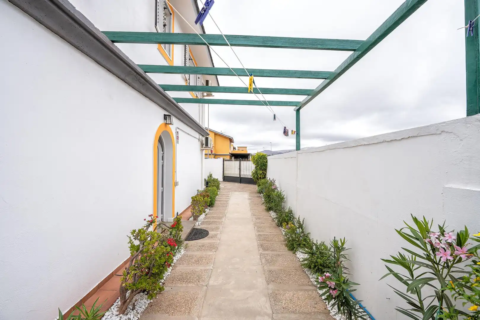 Terraza de Casa adosada en venta en San Bartolomé de Tirajana con Aire acondicionado, Jardín privado y Terraza