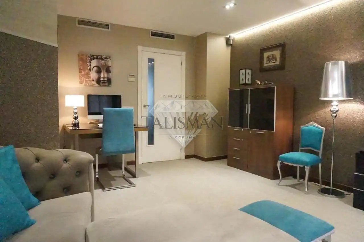 Sala de estar de Piso en venta en Pontevedra Capital  con Aire acondicionado, Calefacción y Terraza