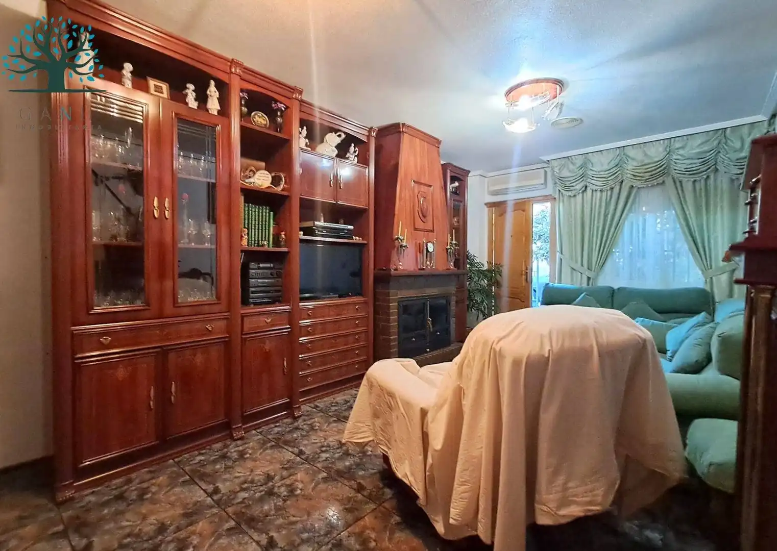 Sala de estar de Dúplex en venta en Mazarrón con Aire acondicionado, Jardín privado y Terraza