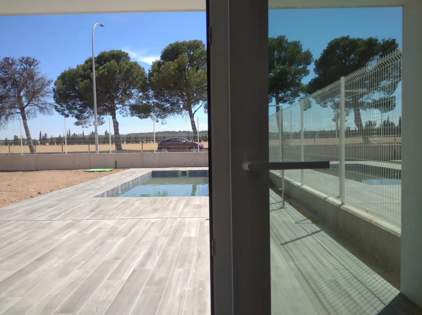 Piscina de Casa o chalet en venta en Zaragoza con Aire acondicionado, Jardín privado y Terraza