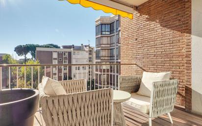 Terrace of Flat for sale in  Barcelona Capital  with Air Conditioner, Heating and Storage room