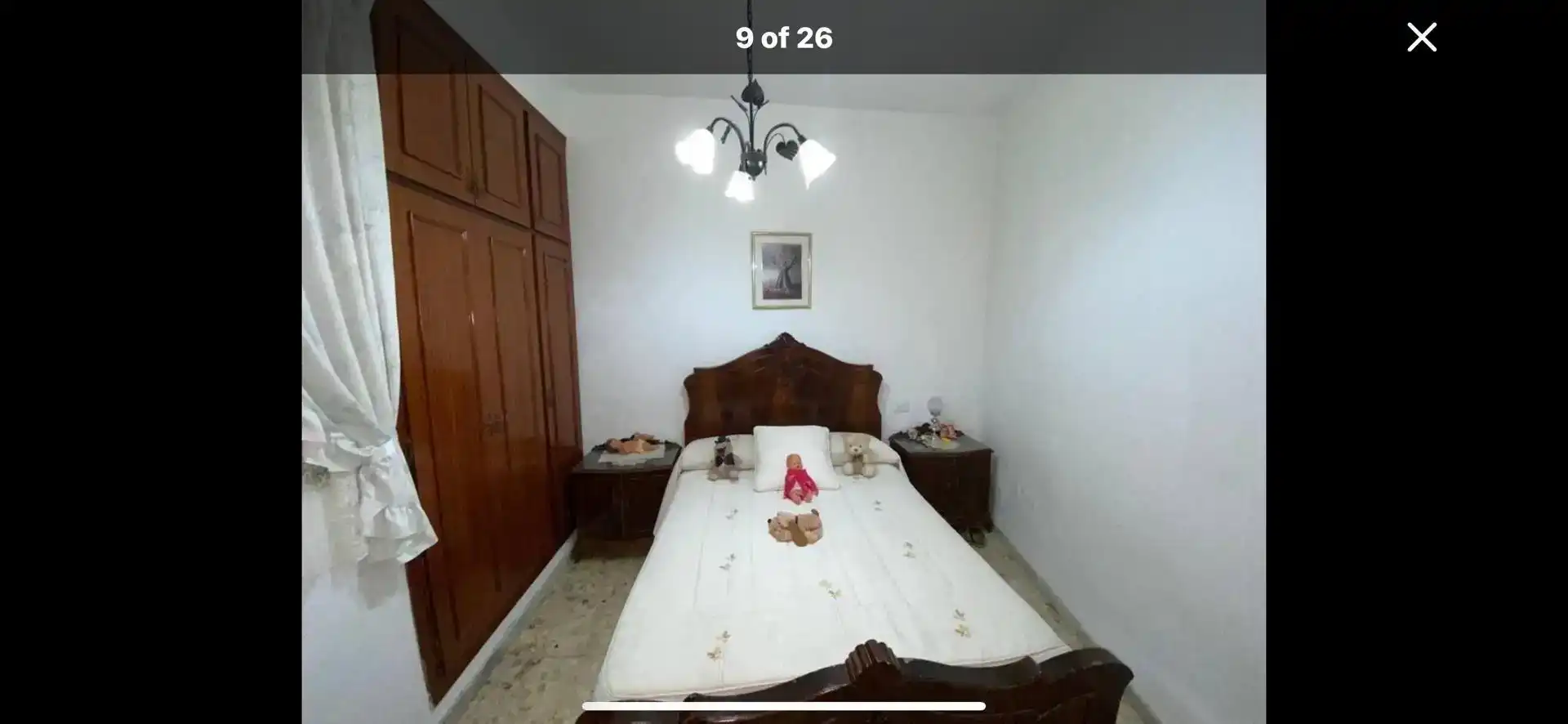 Dormitori de Casa adosada en venda en Huécija amb Jardí privat, Traster i Moblat