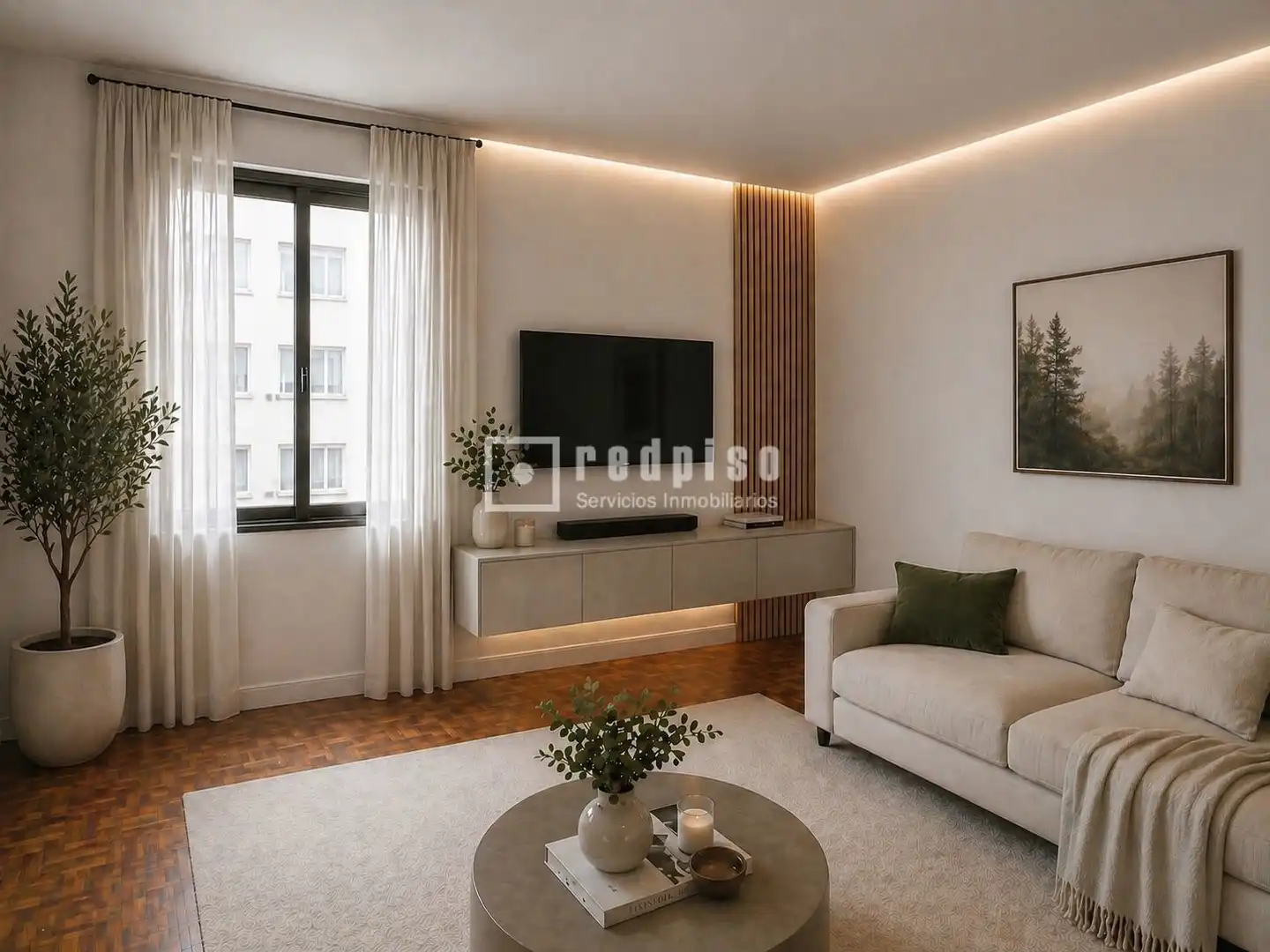 Sala de estar de Piso en venta en Madrid con Aire acondicionado, Calefacción y Terraza