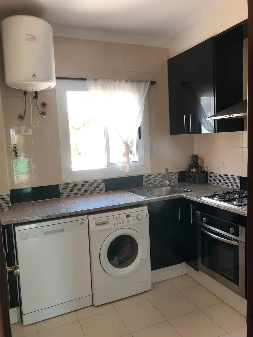 Kitchen of Flat for sale in Calafell  with Terrace, Furnished and Oven