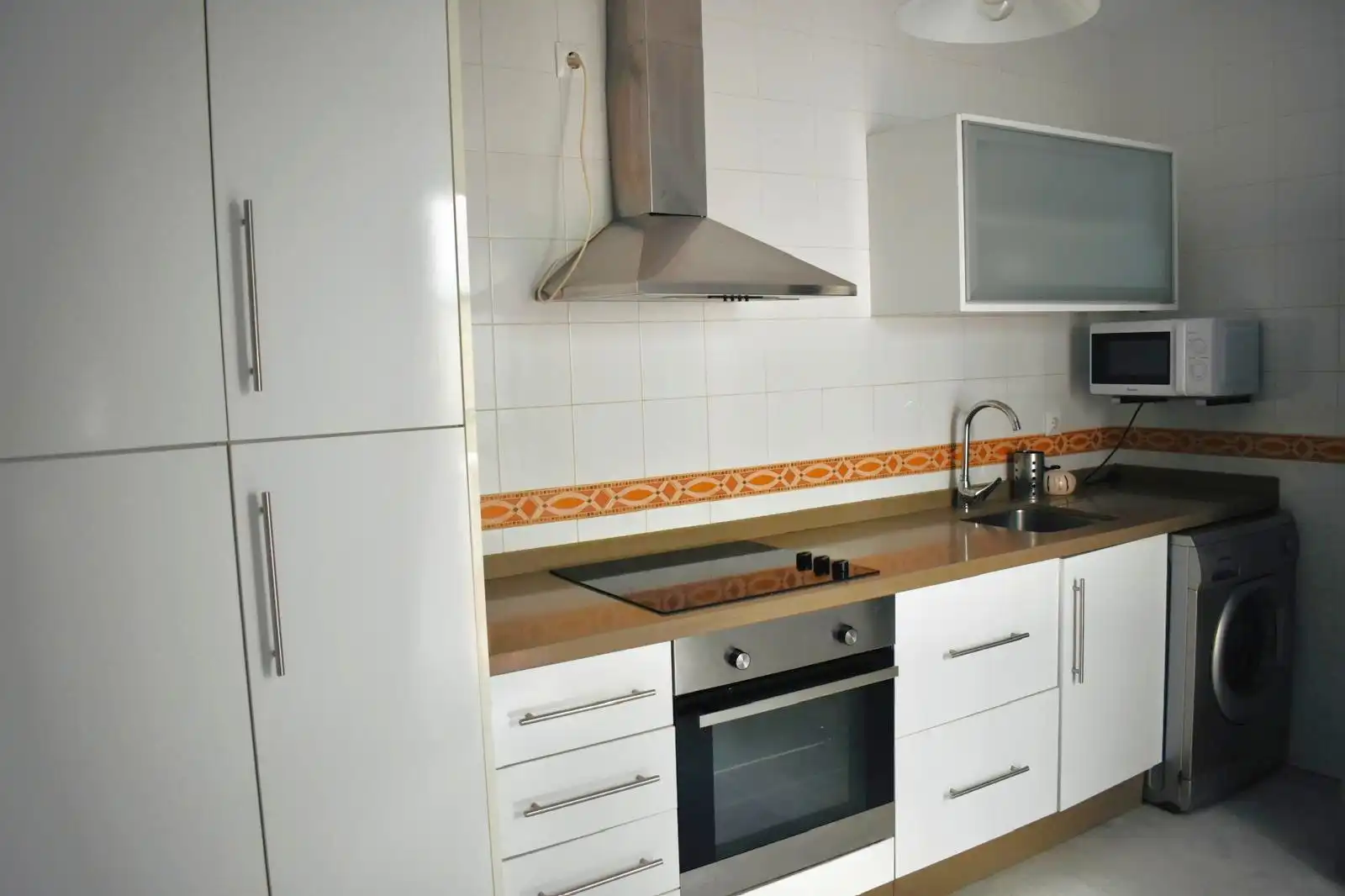 Cocina de Piso de alquiler en Sanlúcar de Barrameda con Aire acondicionado, Calefacción y Terraza