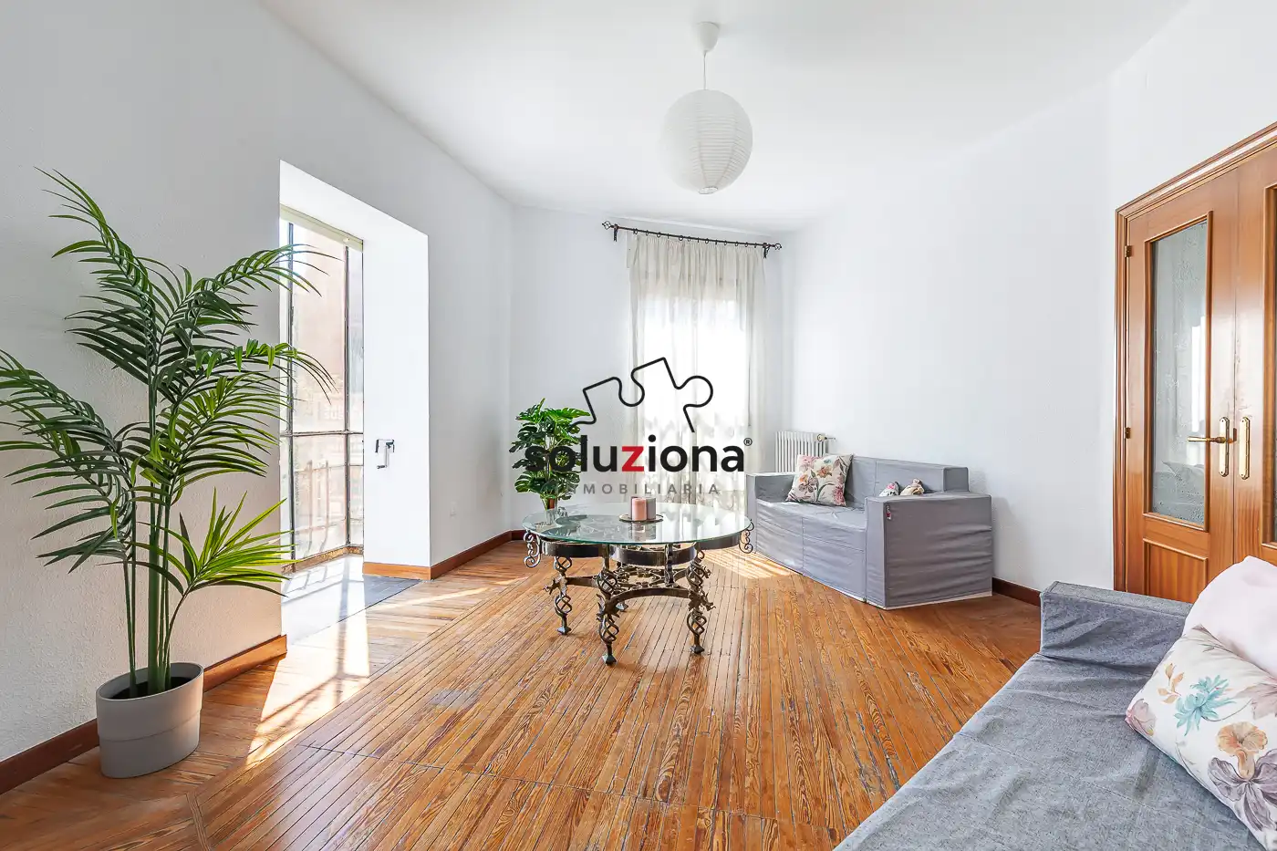 Sala de estar de Piso en venta en Barrio de Salamanca