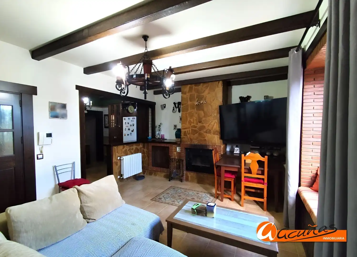 Sala de estar de Casa o chalet en venta en Alameda con Terraza y Trastero
