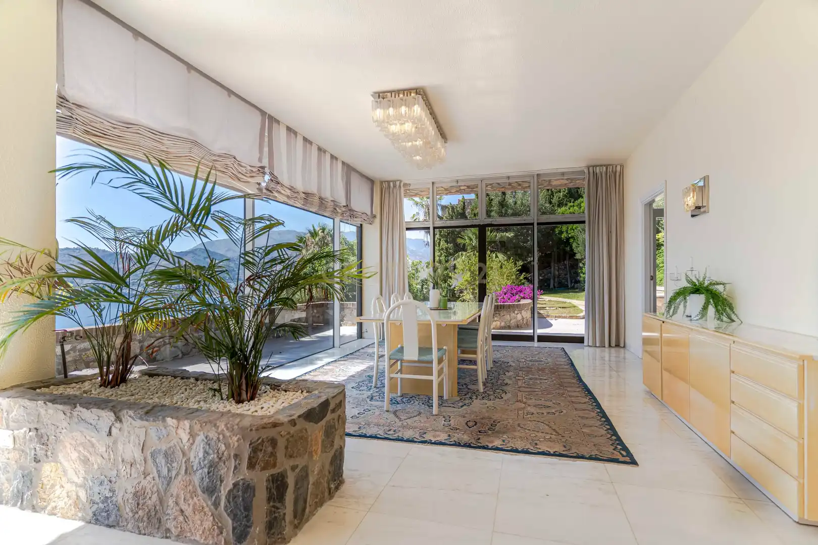 Dining room of Houses for sale in Almuñécar  with Air Conditioner, Private garden and Storage room