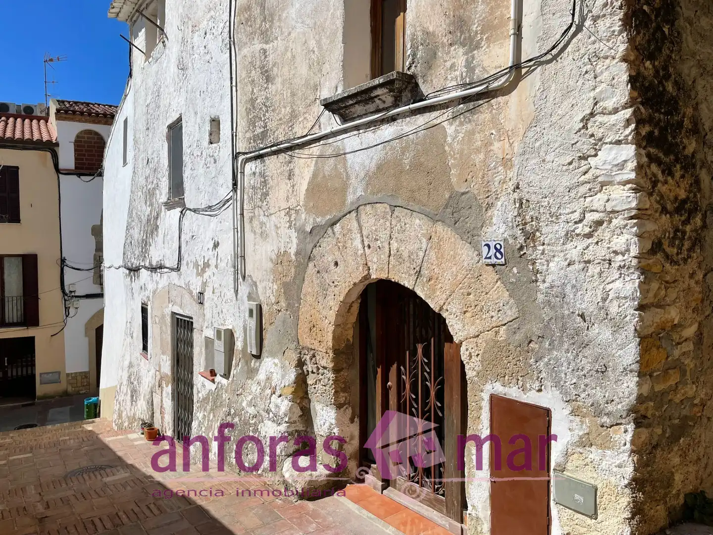 Vista exterior de Casa adosada en venda en Creixell amb Calefacció