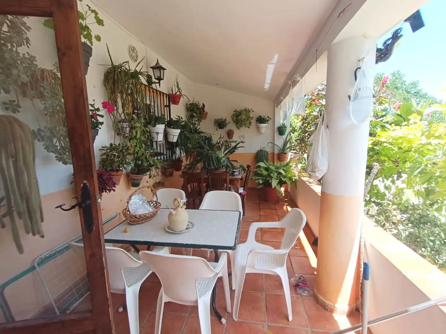 Terraza de Finca rústica en venta en Vélez-Blanco con Aire acondicionado, Jardín privado y Terraza