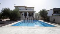 Swimming pool of House or chalet for sale in  Jaén Capital  with Air Conditioner, Terrace and Swimming Pool