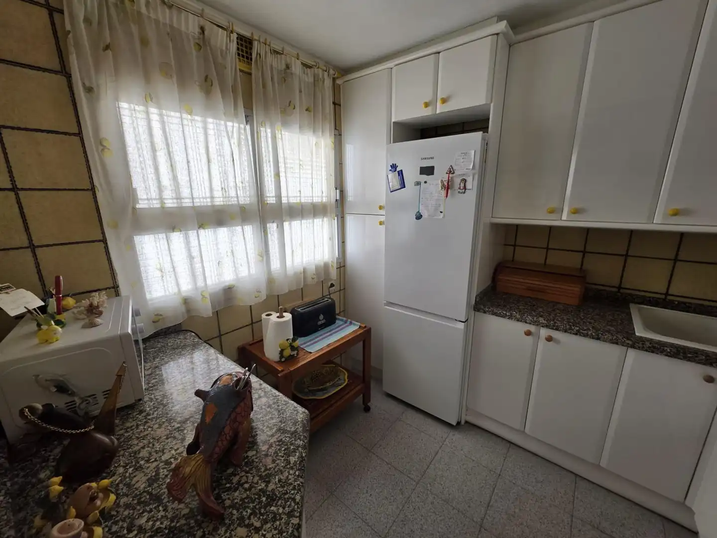 Kitchen of Flat for sale in Benidorm  with Private garden, Furnished and Community pool