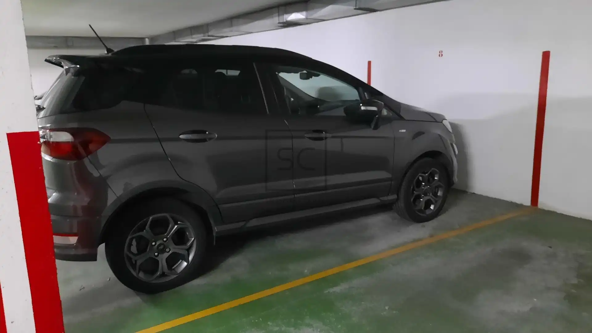 Parking of Flat for rent in Ferrol  with Heating, Terrace and Furnished