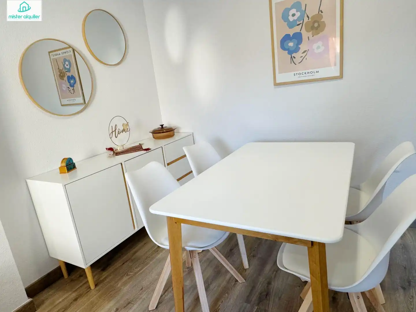 Dining room of Apartments for rent in El Campello  with Air Conditioner, Private garden and Terrace