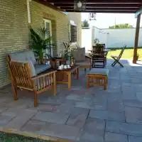 Terrassa de Casa o xalet en venda en El Puerto de Santa María amb Jardí privat, Terrassa i Piscina