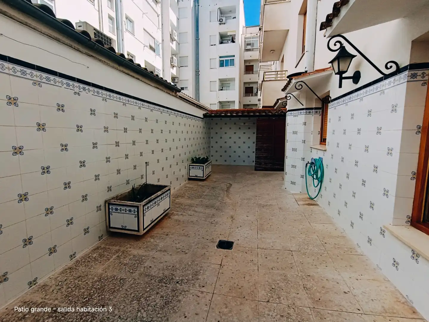 Terrasse von Wohnung zur Miete in Ontinyent mit Klimaanlage, Abstellraum und Möbliert