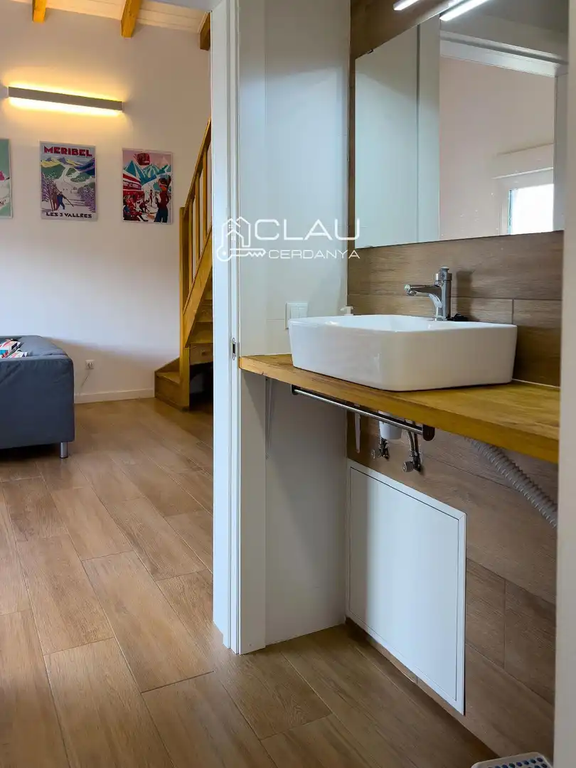 Baño de Casa adosada de alquiler en Saillagouse con Calefacción, Jardín privado y Terraza