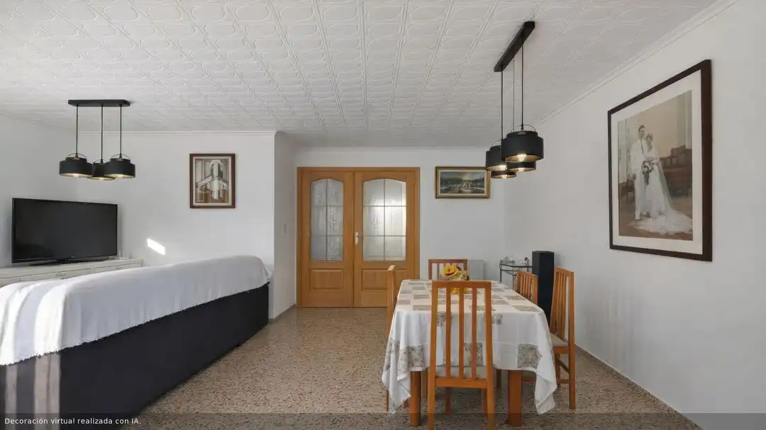 Dining room of Flat for sale in Gandia  with Terrace and Storage room