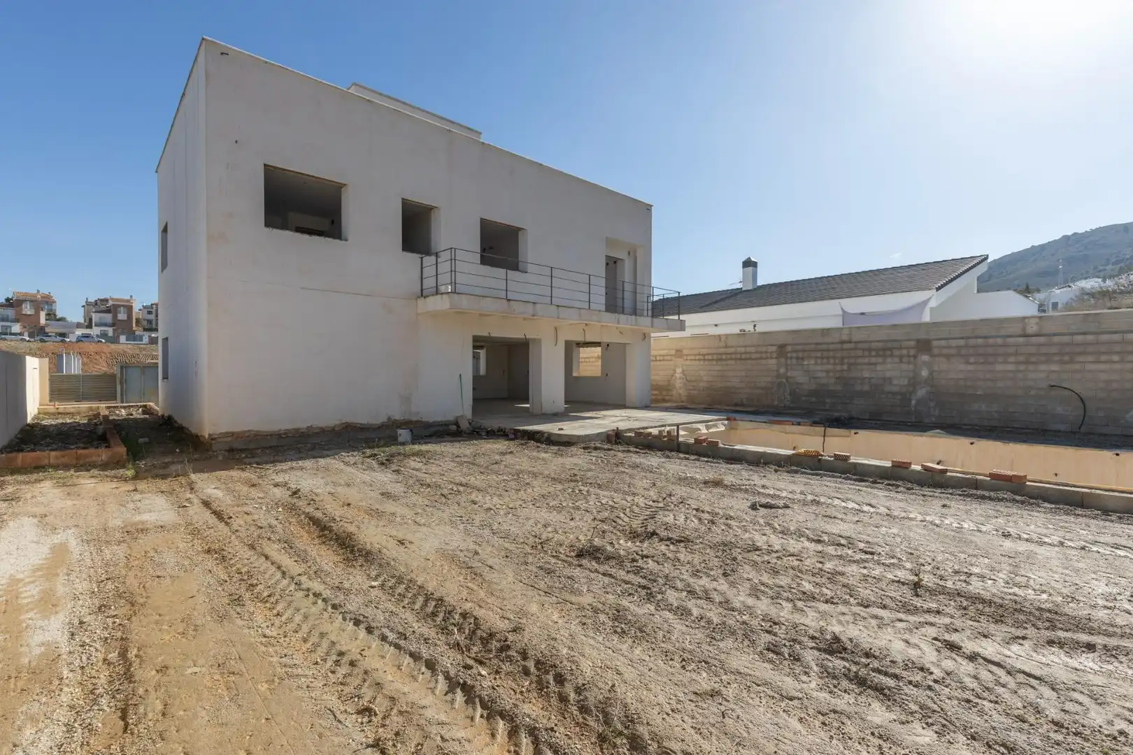 Vista exterior de Casa o chalet en venta en Dílar con Piscina