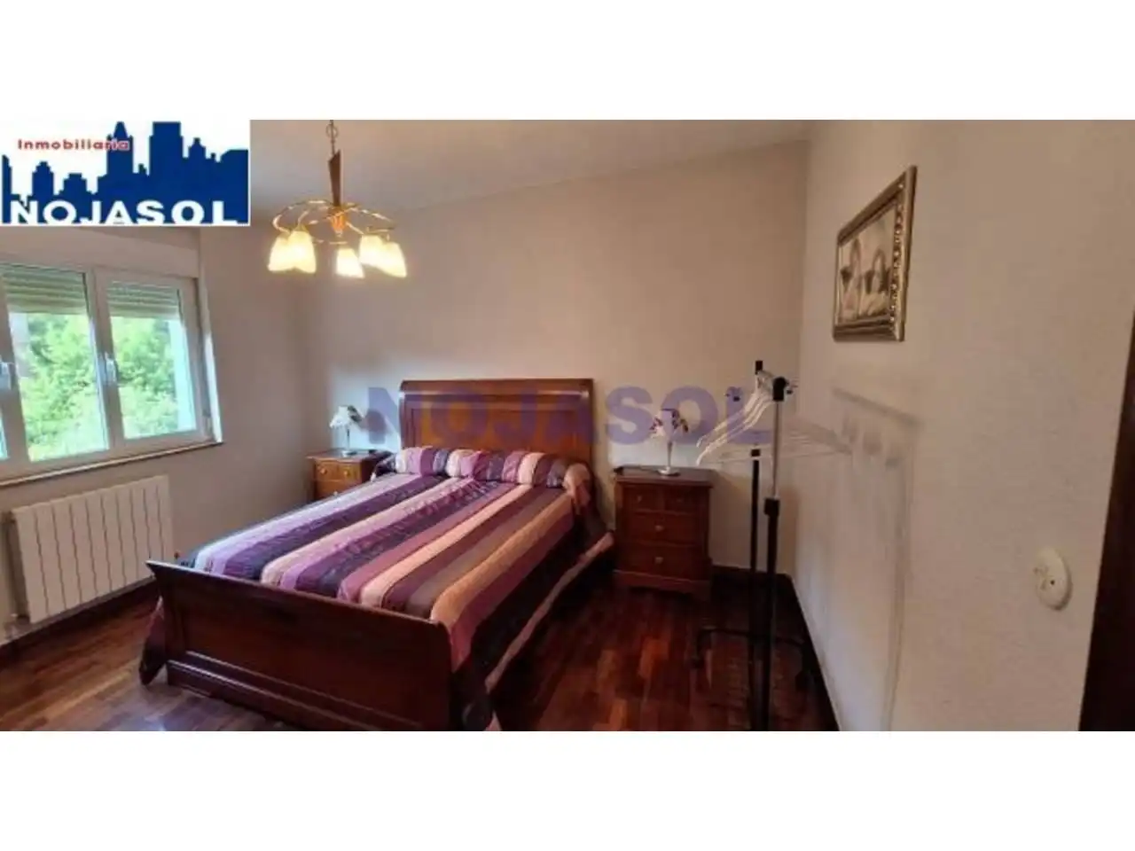 Schlafzimmer von Haus oder Chalet zur Miete in Hazas de Cesto mit Heizung, Privatgarten und Parkett