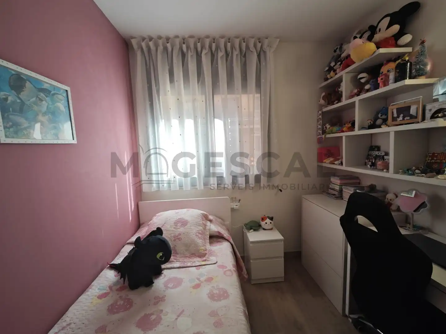 Bedroom of Flat for sale in Montcada i Reixac  with Air Conditioner, Heating and Furnished