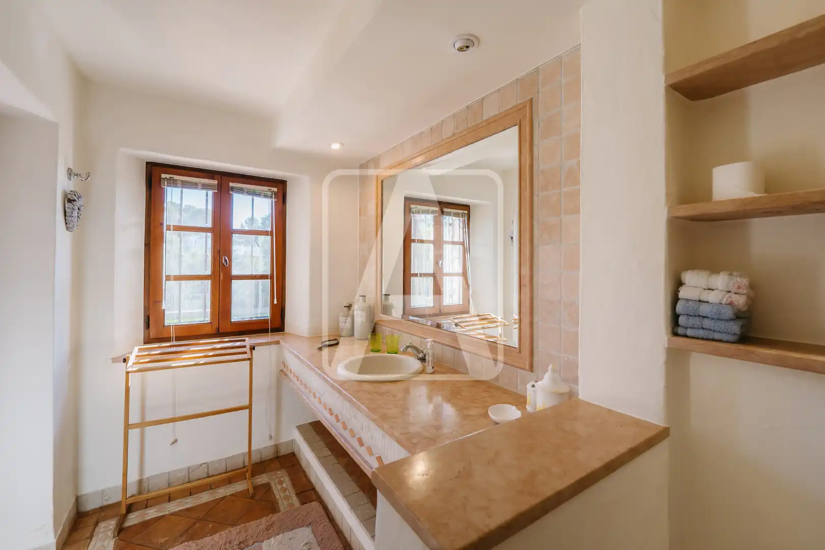 Baño de Finca rústica en venta en Benissa con Aire acondicionado, Calefacción y Jardín privado